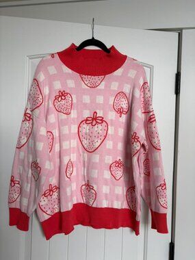 Sunbean Strawberry Sweater